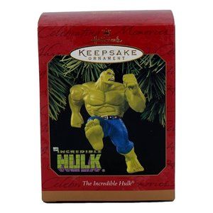 Hallmark Keepsake Ornament Marvel Comics The Incredible Hulk Handcrafted